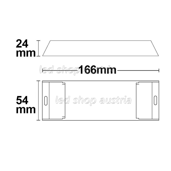 Sys-One Funk PWM-Dimmer, 4 Kanal, 12-36V 4x5A, 48V 4x2.5A