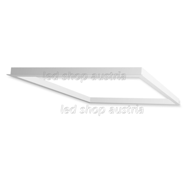 Einbaurahmen weiß für LED Panel 625X25mm