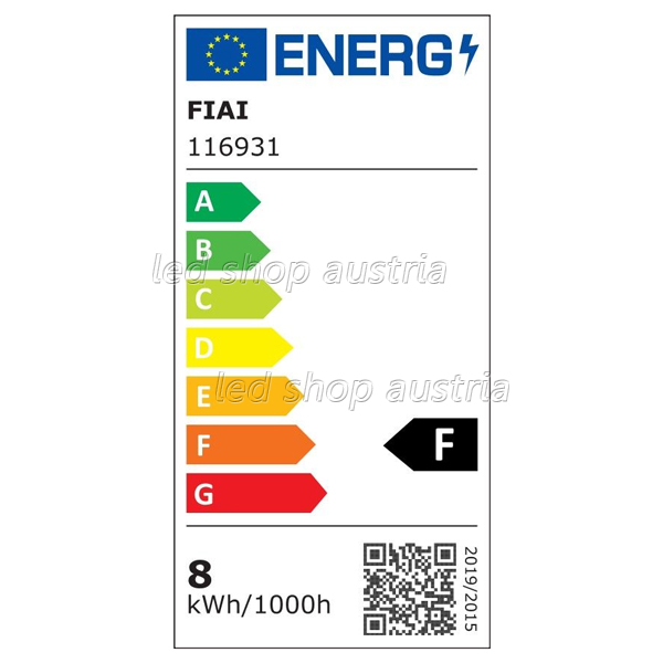 LED AQUA CRI927 Linear 48V Flexband, 8W, IP68, 2700K, 5m Rolle, 240 LED/m