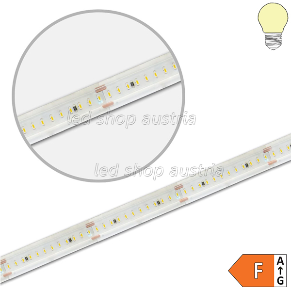 LED AQUA CRI927 Linear 48V Flexband, 8W, IP68, 2700K, 5m Rolle, 240 LED/m