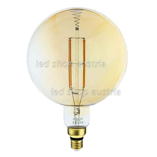 E27 LED G200 Glühfadenbirne Vintage 700 Lumen 8W warmweiß