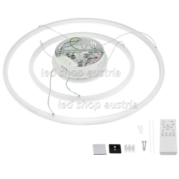 78W LED CCT Pendelleuchte Dimmbar Weiß 3-fach