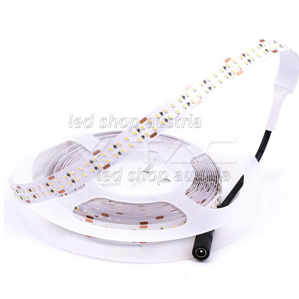 LED Strip 24V 2216SMD 30W/m 360LED/m CRI>95 5m Rolle selbstkl. warmweiß