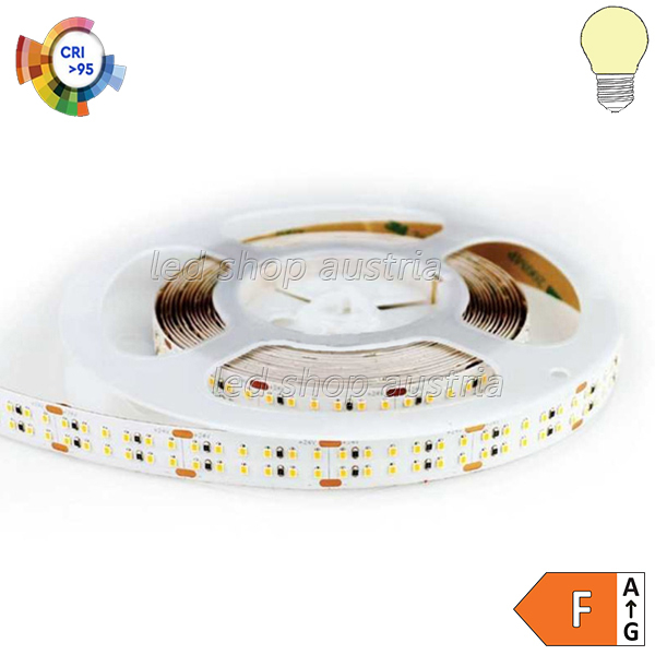 LED Strip 24V 2216SMD 30W/m 360LED/m CRI>95 5m Rolle selbstkl. warmweiß