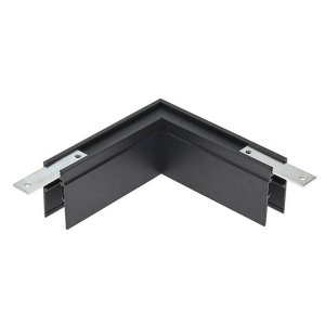 Eckstück Aufbau für 48V Stromschiene Magnetic Line R15 schwarz