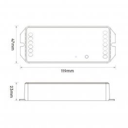 WIFI LED 2 in 1 20A 12-48V Receiver/Dimmer (Pilot)