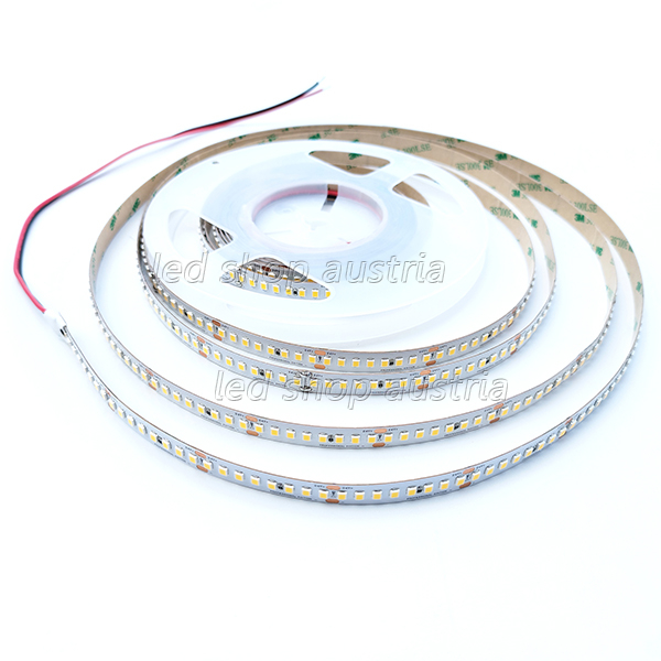 Hoch- Effizienz LED Strip 24V 2835SMD 16,8W/m 192LED/m 5m selbstkl. neutralweiß