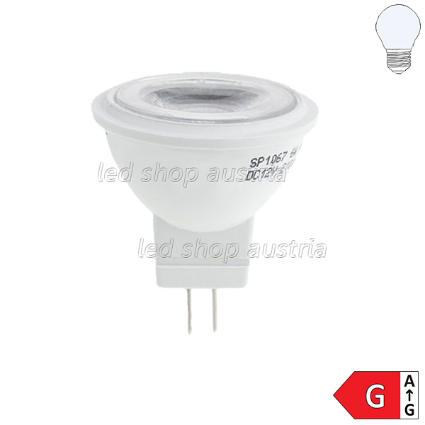 MR11 LED Spot 3W 12V 210 Lumen 38° kaltweiß