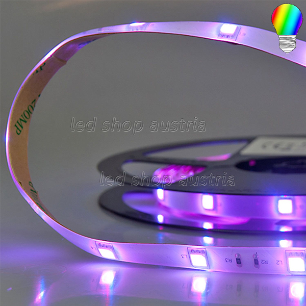 LED Strip RGB 24V IP66 30 LED/m 5m selbstklebend