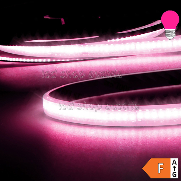 LED Strip Linear 48V IP68 240 LED/m 30m selbstklebend pink