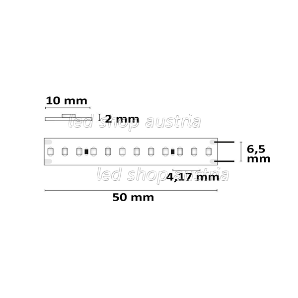 LED Strip Linear 48V IP20 240 LED/m 30m selbstklebend warmweiß