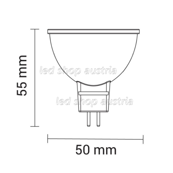 MR16 LED COB Spot 6W 50° neutralweiß