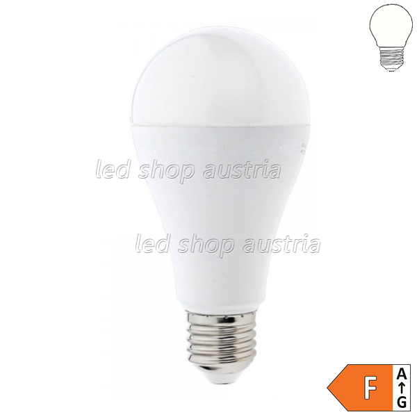 LED Birne 17W E27 A65 neutralweiß