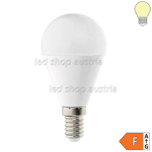 E14 G45 LED Birne 710 Lumen 8W warmweiß