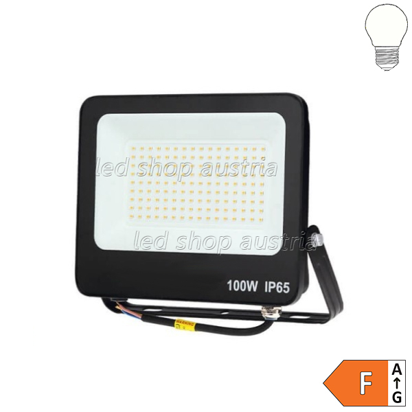 LED SMD Fluter schwarz 120° Abstrahlwinkel 100W neutralweiß