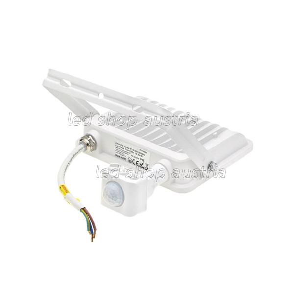 LED SMD Fluter mit Bewegungsmelder 120° weiß 30W neutralweiß