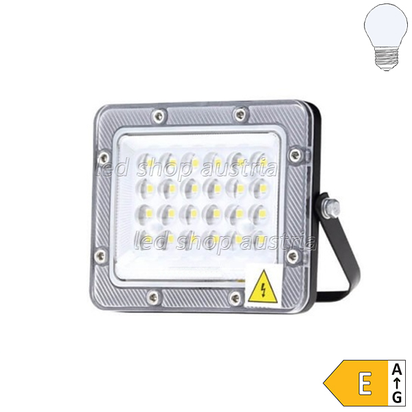 LED Fluter Professional schwarz 90° Abstrahlwinkel 20W kaltweiß