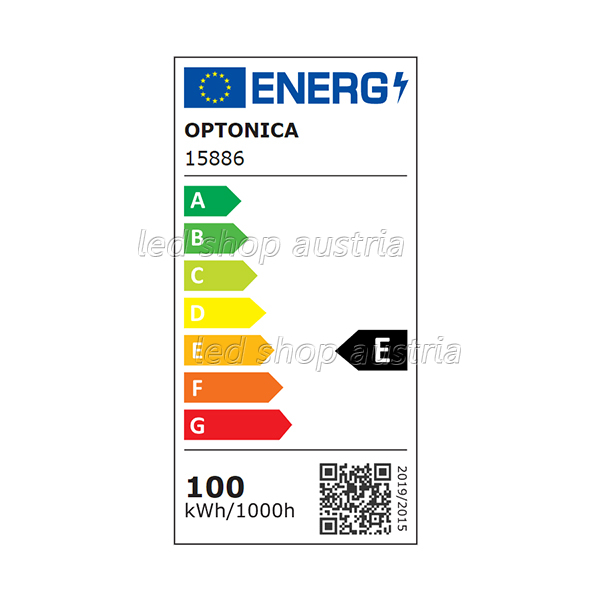 LED Fluter Professional schwarz 100W Abstrahlwinkel 90° kaltweiß