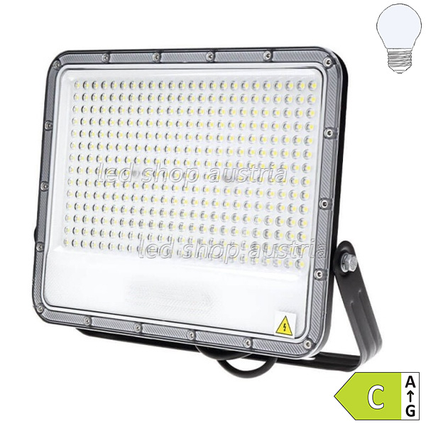 LED Fluter Professional schwarz 300W Abstrahlwinkel 90° kaltweiß