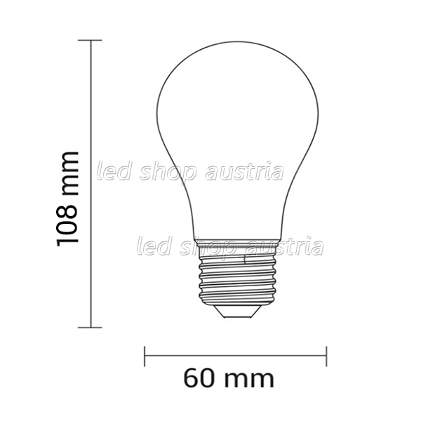 E27 A60 LED Birne 1055 Lumen 11W dimmbar kaltweiß