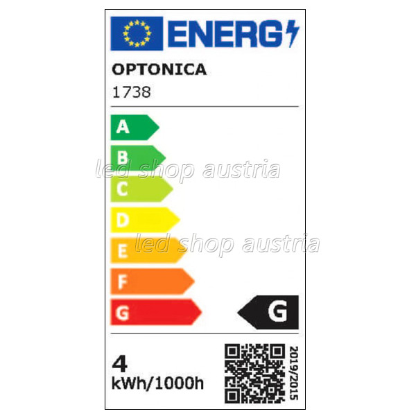 E27 G45 LED Birne 320 Lumen 4W warmweiß