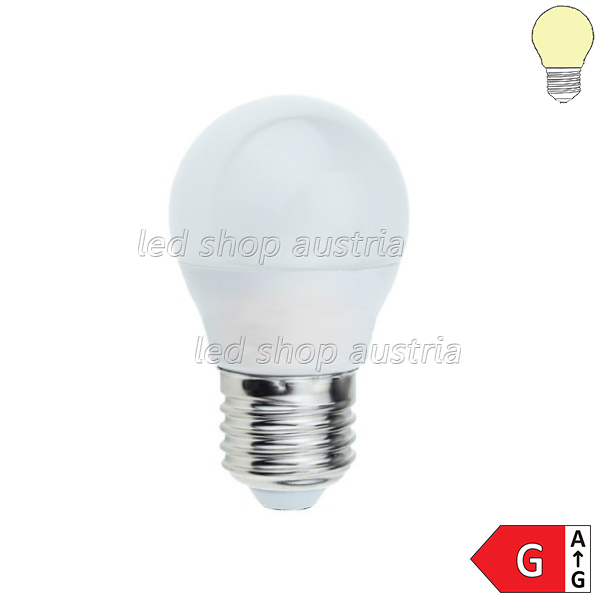 E27 G45 LED Birne 320 Lumen 4W warmweiß