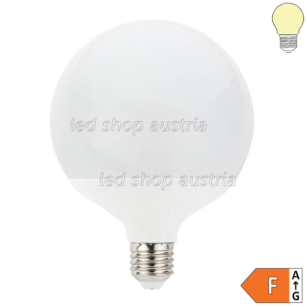 LED E27 G120 Birne 8W Kunststoff warmweiß