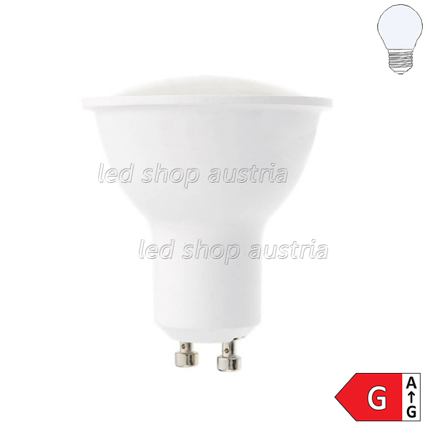 GU10 LED SMD Spot 4,5W 320 Lumen 110° kaltweiß