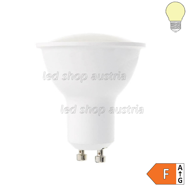 GU10 LED SMD Spot 6,5W 550 Lumen 110° warmweiß