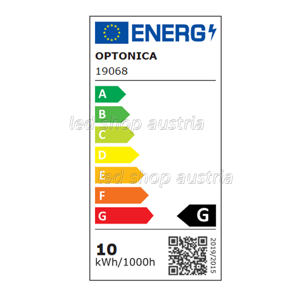 10W LED Pendelleuchte schwarz Warmweiß