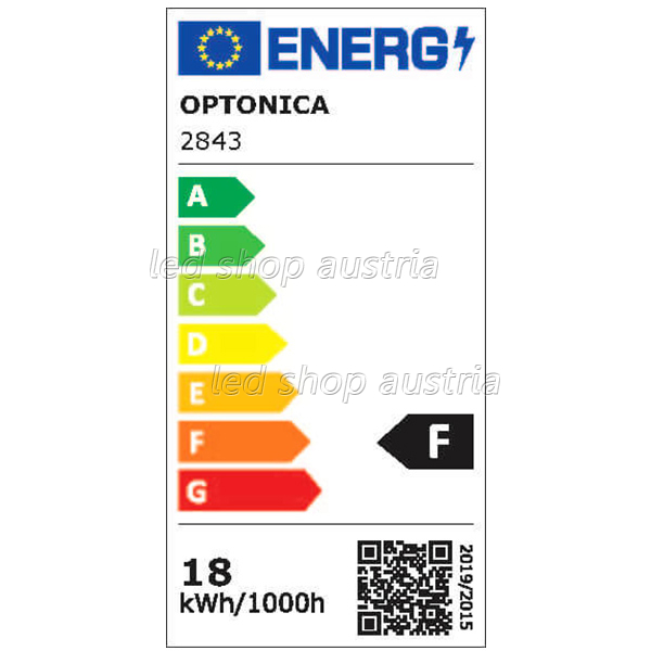 18W LED Deckenleuchte matt kaltweiß