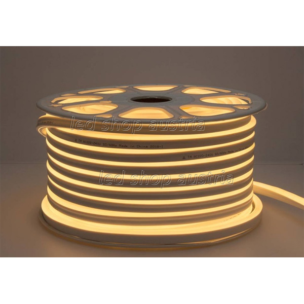 NEON Flex LED Strip 230V 8,5W/m warmweiß 1m