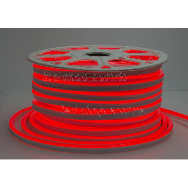 NEON Flex LED Strip 230V 8,5W/m ROT 1m