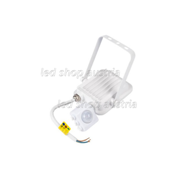 LED SMD Fluter mit Bewegungsmelder 90° weiß 10W neutralweiß