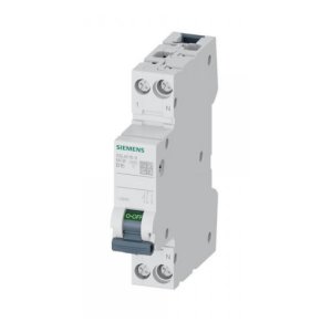 Siemens Leitungsschutzschalter 230V 6KA, 1+N-polig/1TE B16