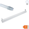 SET: LED Lichtbalken 1-fach inkl. LED Röhre 120cm 1620lm kaltweiß