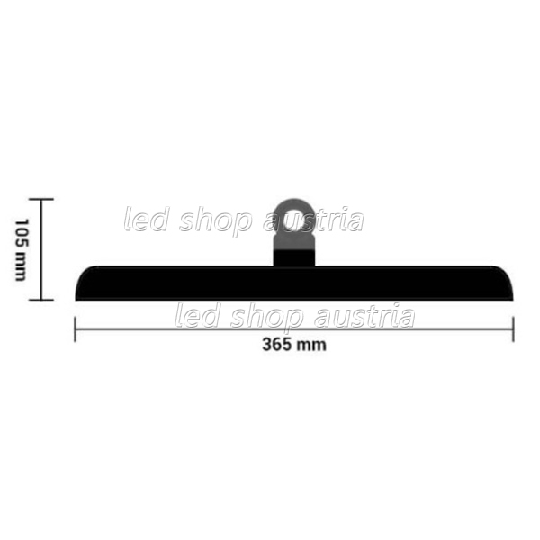 200W LED Highbay Hallenleuchte UFO 90° neutralweiß