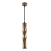 LED Pendelleuchte Twisted GU10 30cm Bronze