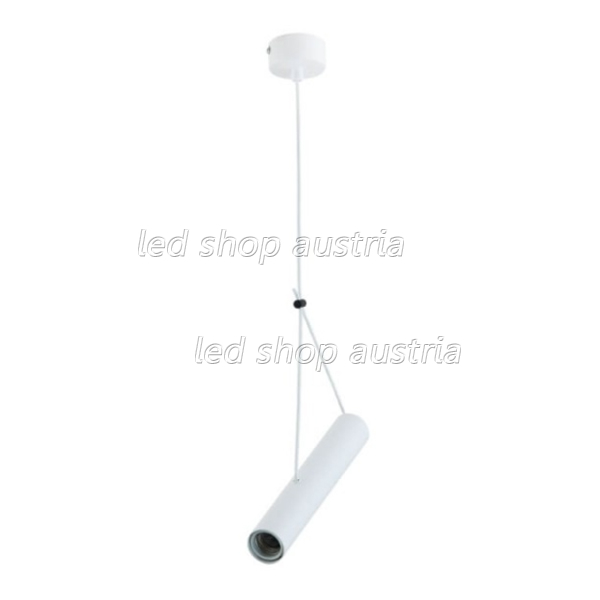 LED Pendelleuchte E27 25cm weiß