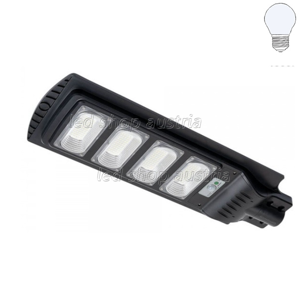 LED Straßenleuchte 18W solarbetrieben 6000K IP65