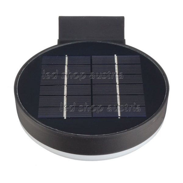 6W LED Solar Gehwegleuchte mit PIR Sensor 50cm schwarz IP44 kaltweiß