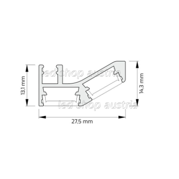 LED Profil ALU NEOLINE 2000mm